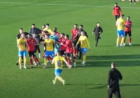 "Qəbələ"nin oyununda əlbəyaxa dava düşüb