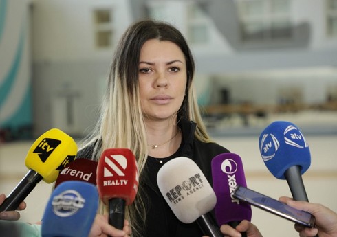 Tatyana Belova: "Milli Gimnastika Arenasındakı məşqlər bizim üçün böyük təcrübədir"